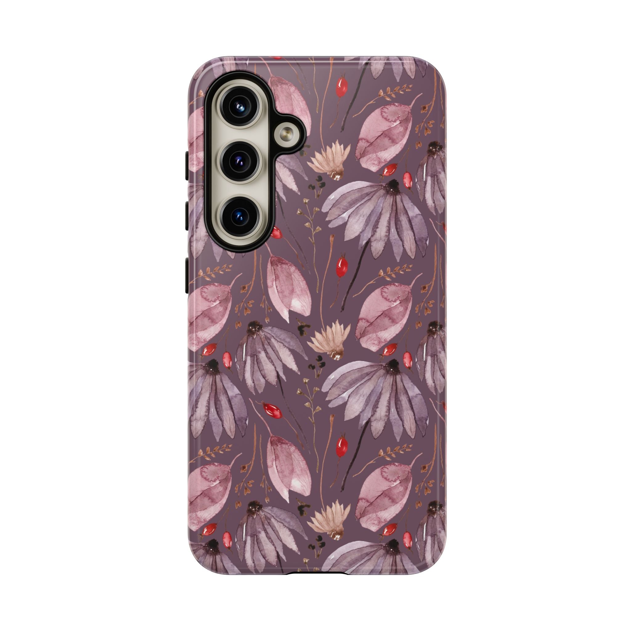 Elegant Floral Art Phone Case – Compatible with iPhone, Samsung Galaxy, and Google Pixel