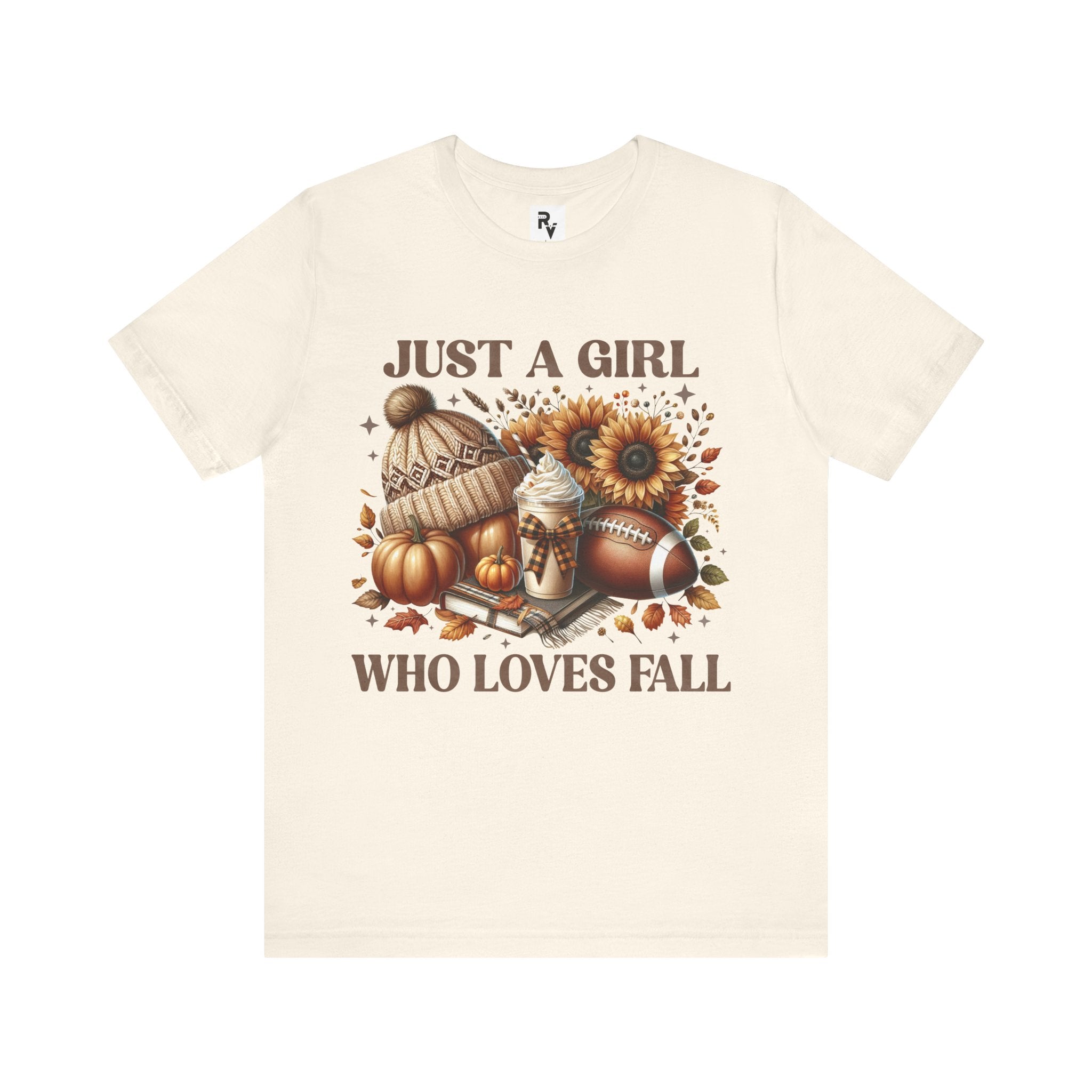 "Just a Girl Who Loves Fall" Cozy Autumn Vibes  Unise T-Shirt